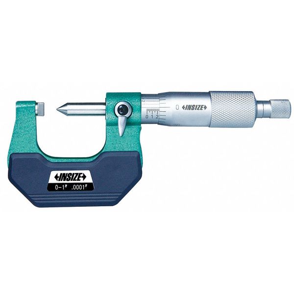 Insize Crimp Height Micrometer, Flat Anvil 3266-1B