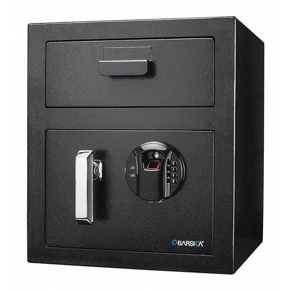 Barska Depository Safe, with Biometric Keypad 41.7 lb, 0.72 cu ft, Steel AX13108