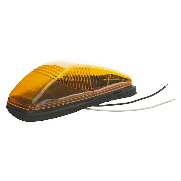 Grote Cab Marker Lamp, Aerodynamic, Yellow 46813