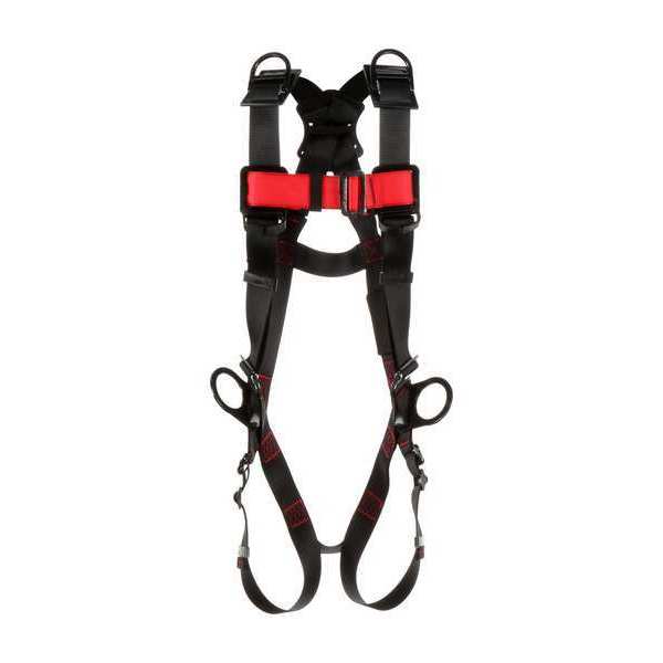 3M Protecta Vest-Style Positioning/Retrieval Harness, XL, Polyester 1161565