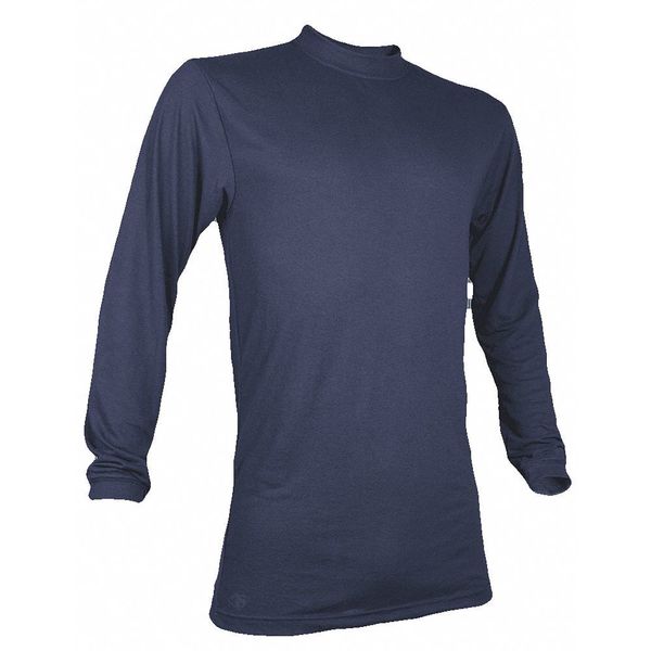Tru-Spec Flame-Resistant Crewneck Shirt, Navy, L 1445