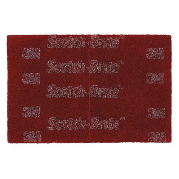 Scotch-Brite Sanding Hand Pad, 9" L, 5" W, Non-Woven 7100112579
