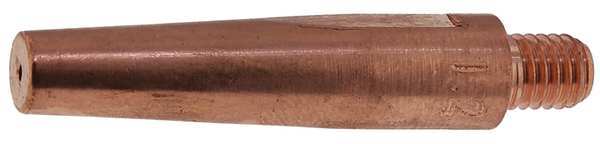 American Torch Tip Contact Tip, Wire Size 1/16", Pk10 1.6X45