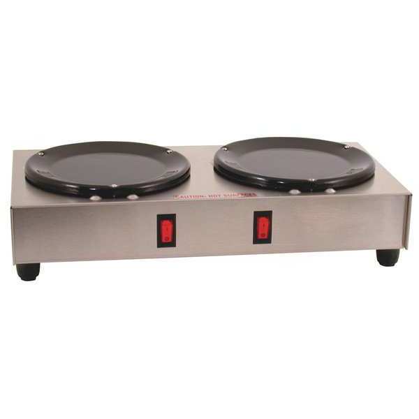 Cadco CDR-2CFB Hot Plate,Double,Cast Iron