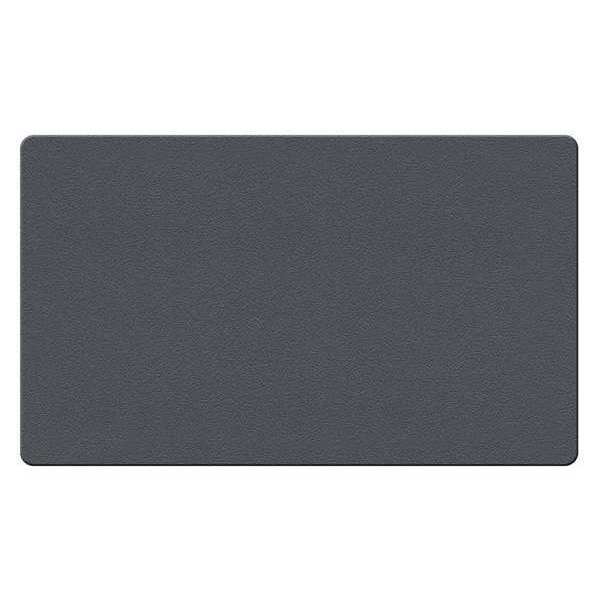 Ghent Fabric Bulletin Board 46-1/2"W, Gray TF34-91