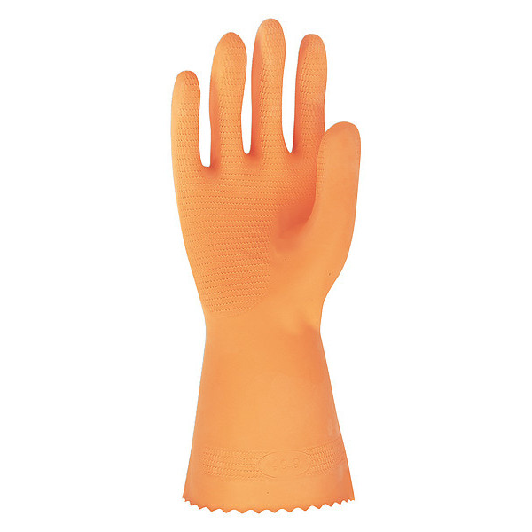 Mcr Safety 12" Chemical Resistant Gloves, Natural Rubber Latex/Neoprene, M, 1 PR 5430M