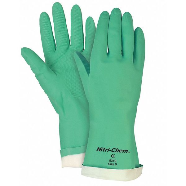 Mcr Safety 13" Chemical Resistant Gloves, Nitrile, 2XL, 1 PR 5321