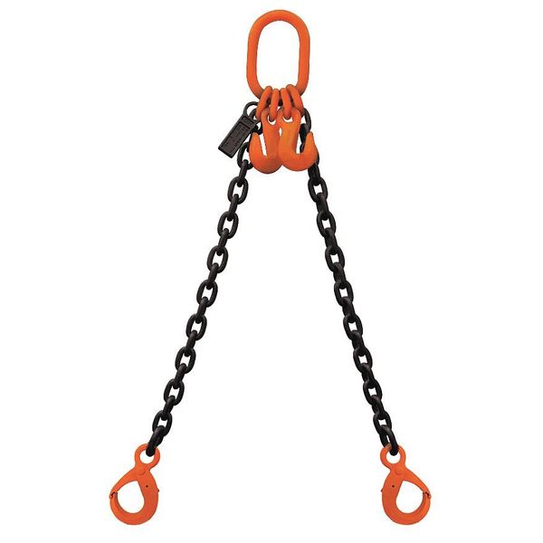 Stren-Flex Chain Sling, Grade 100, 3/8in Size, 12ft L SF1212G10DOLA