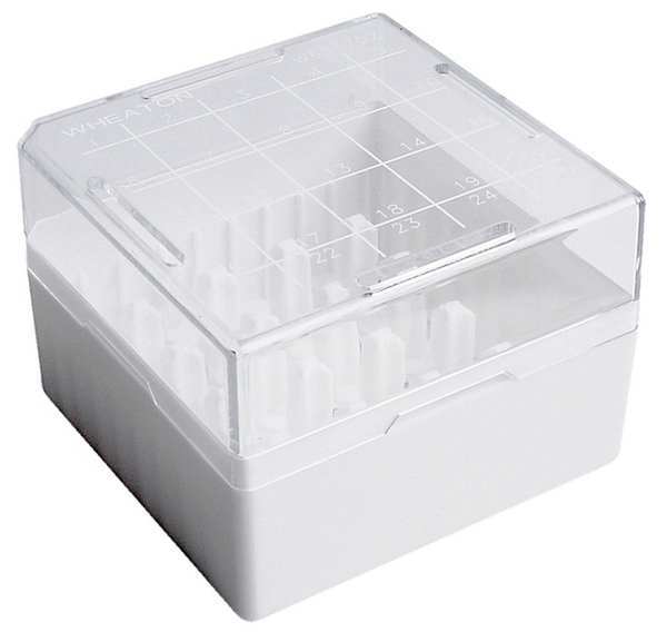 Wheaton Freezer Box, White, PK10 W651703-W