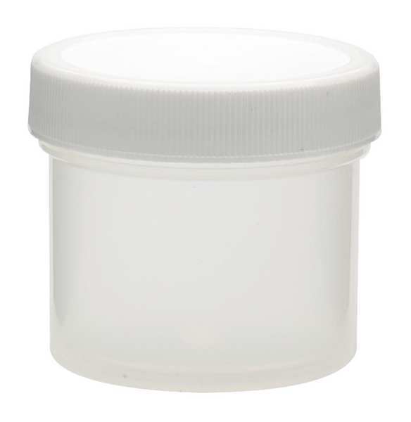 Wheaton Plastic Jar, 60mL, PK48 W209907