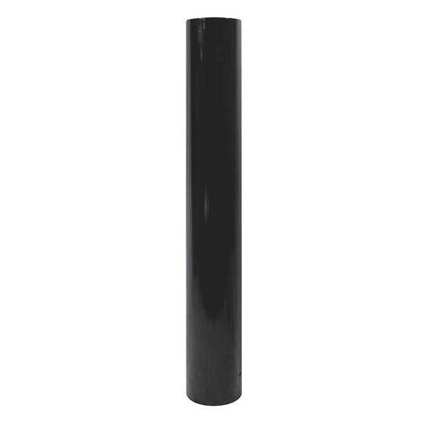 Calpipe Security Bollards Bollard, Removable, Concrete, 410 lb., Black PDT8080R-B-F