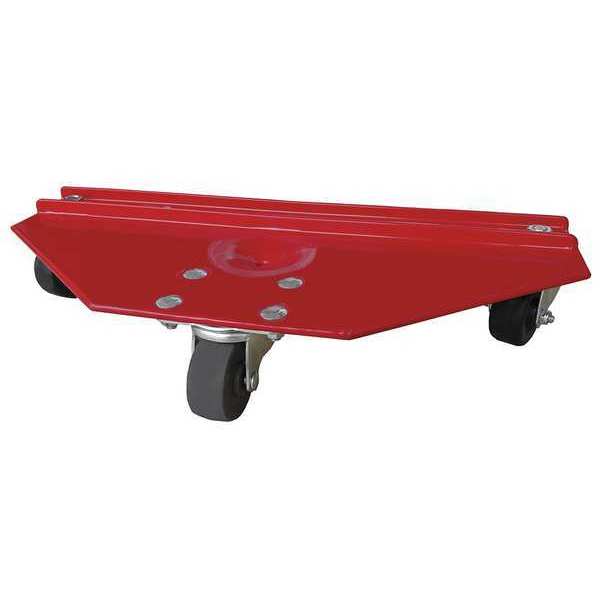 Zoro Select Cabinet Dolly, Cap 400 lb, 19-3/4x8, Steel 48J128