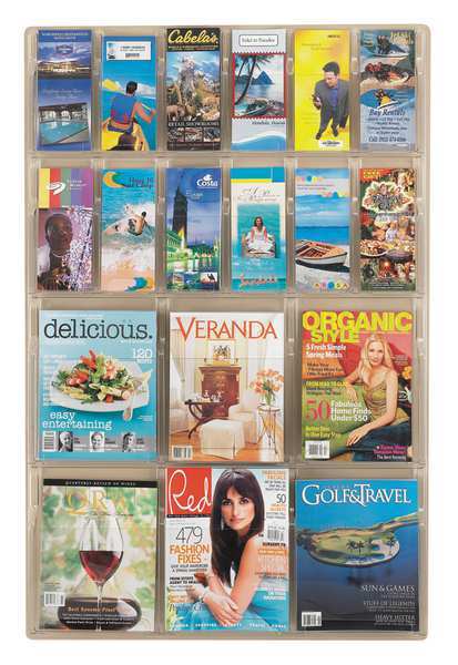 Safco Magazine and Pamphlet Display 5600CL