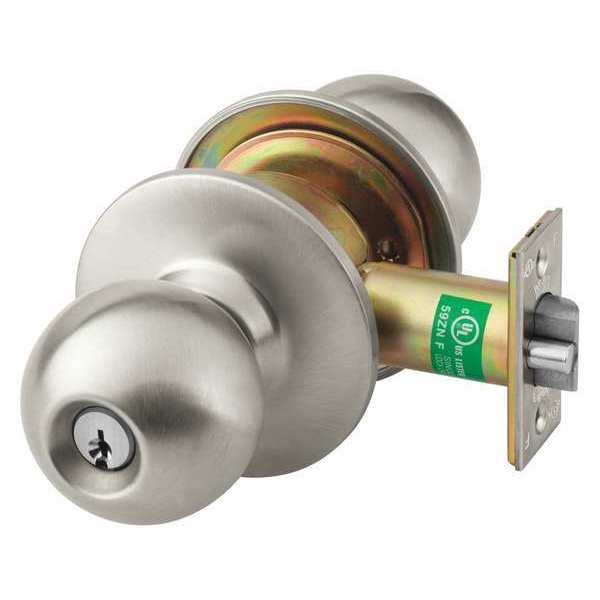 Yale Knob Lockset, Mechanical, Entrance, Grd. 1 CA5407CK x 630