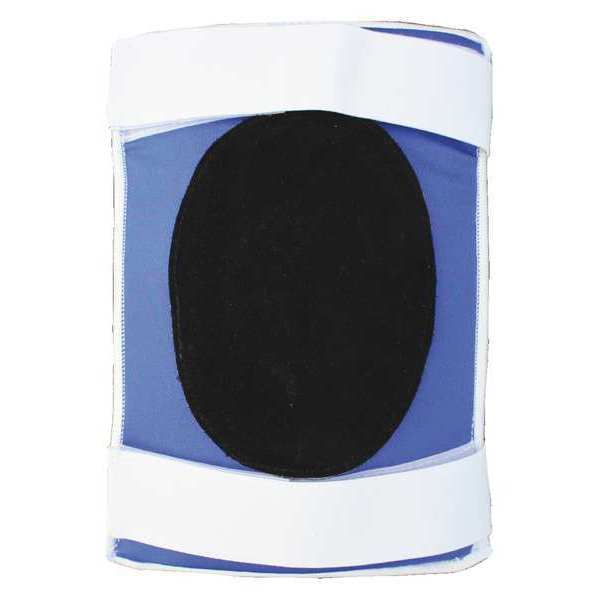 Impacto Knee Pads, Black/Blue/White, Suede Leather ER802
