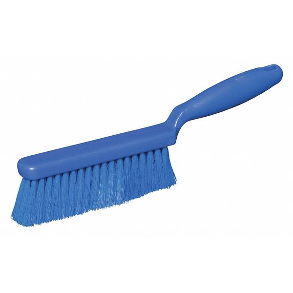Tough Guy 1 in W Bench Brush, Soft, 5 1/4 in L Handle, 6 3/4 in L Brush, Blue, Plastic, 12 in L Overall 48LZ02