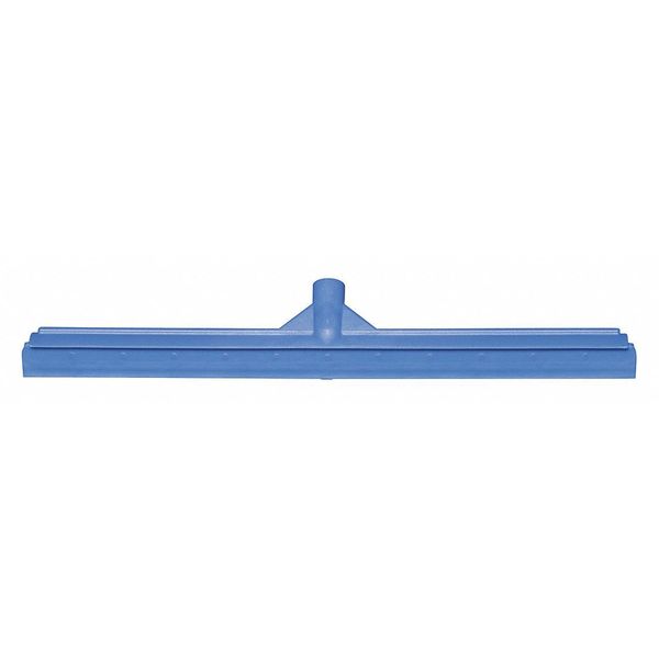 Tough Guy Floor Squeegee, Straight, Blue, 23-39/64"W 48LZ29