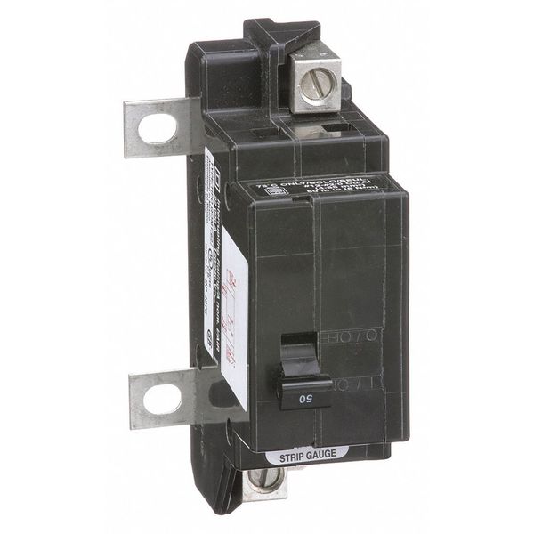 Square D Miniature Circuit Breaker, QO Series 50A, 2 Pole, 120/240V AC QOM50VH