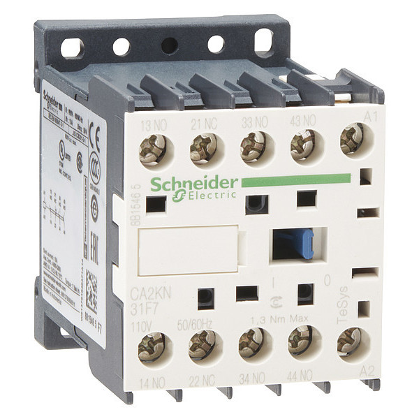Schneider Electric Control Relay 600Vac 10Amp Iec +Options CA2KN31F7