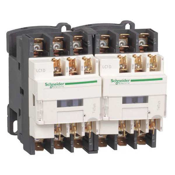 Schneider Electric IEC Magnetic Contactor, 3 Poles, 24 V AC, 12 A LC2D129B7