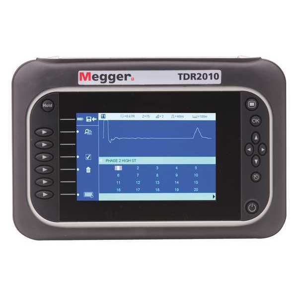 Megger Time Domain Reflectometer, LCD, IP54, 2 Ns TDR2010