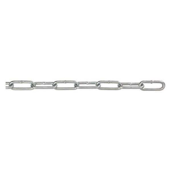 Peerless Chain, Coil, Straight, 100 ft., 205 lb. H0820-2411