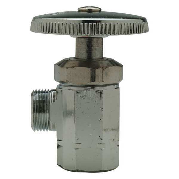 Zurn Angle Stop Valve, 2-3/4 in. Chrome Z8804-XL-PC