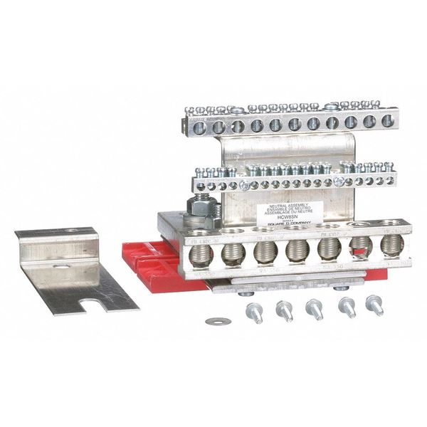 Square D Panelboard Solid Neutral HCW8SN