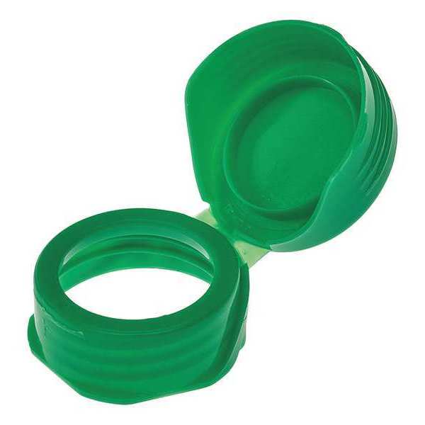 Celltreat Centrifuge Tube Cap, Green, 29mm, PK1000 229425