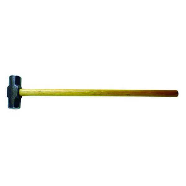 Nupla Sledge Hammer, Head Wt 10lb, Wood Handle 6895504