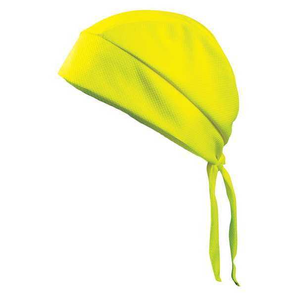 Occunomix Cooling Skull Cap, Yellow, Polyester TD200-HVY