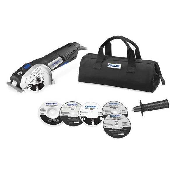 Dremel Circular Ultra Saw Tool Kit, Barrell Grip, 120V, 13in L US40-03