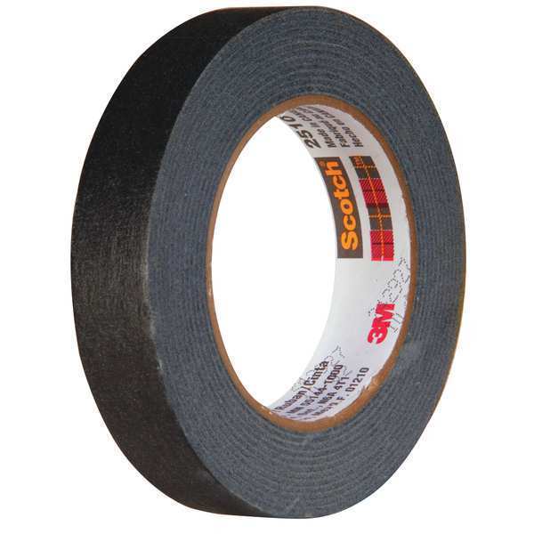 3M Paper Tape, Black, Masking, 5.6 mil Thick 2510