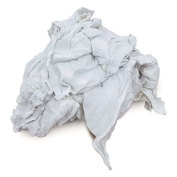 Proclean Basics Terry Cloth Cotton Cloth Rag 15 lb. Varies Sizes, White ...