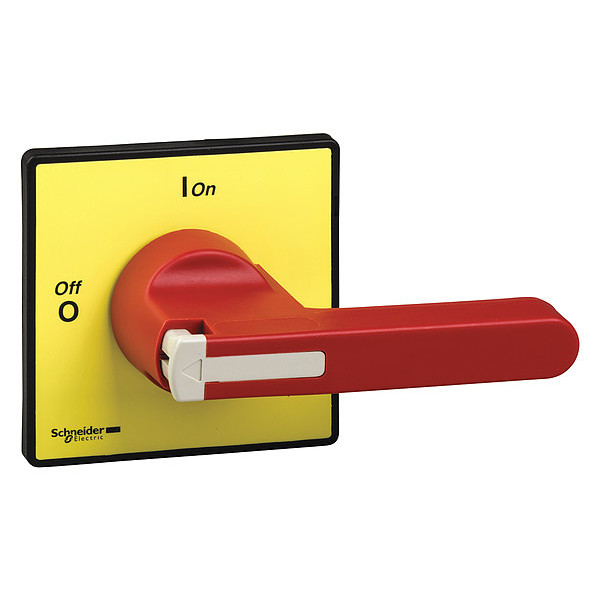 Square D 90Mm X 90Mm Red+Yellow Oper 4 Hole Mtg KDF3PZ