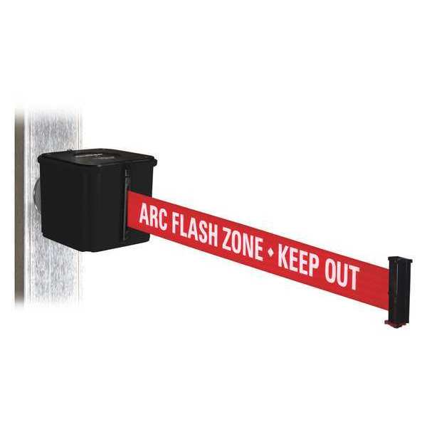 Retracta-Belt Belt Barrier, ARC Flash Zone Keep Out WH412SB15-ARC-MM