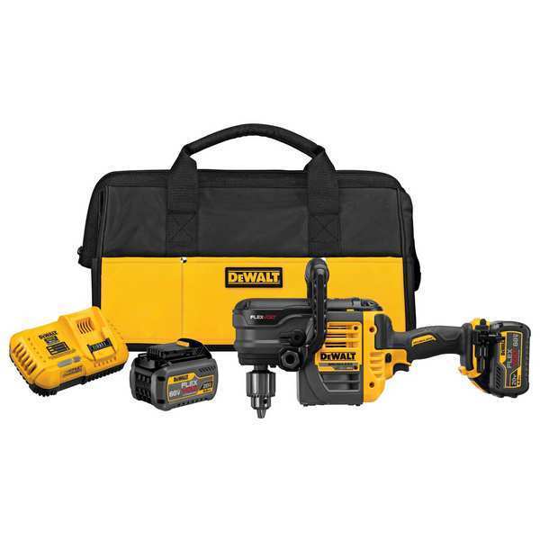 Dewalt 1/2 in, 60V DC Cordless Drill, Battery Included DCD460T2