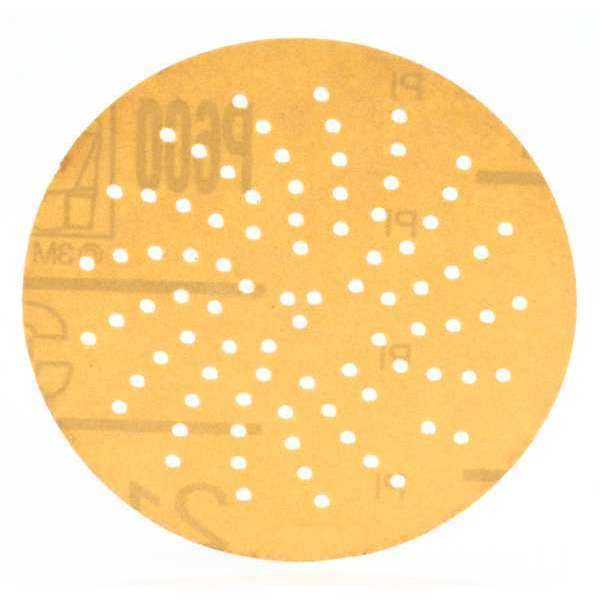 3M Sanding Disc, Gold, 600 Grit, PK100 60440140998