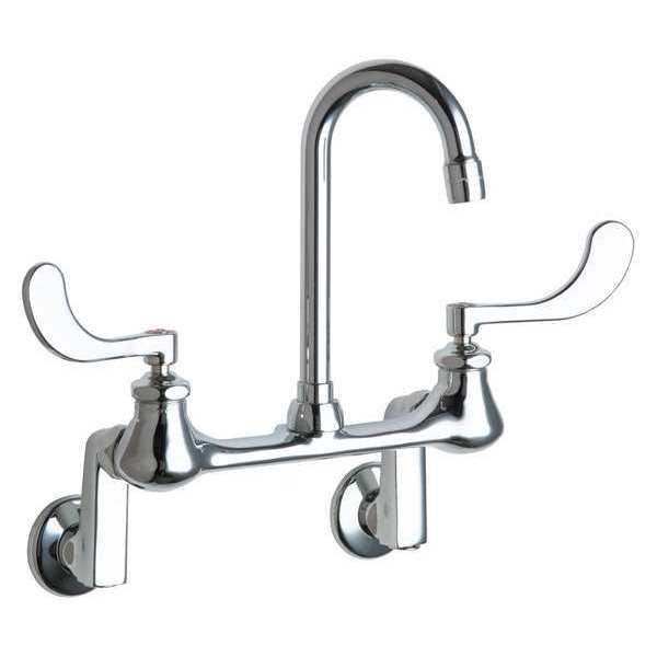 Chicago Faucet Manual 3" - 13" Mount, Sink Faucet, Chrome plated 631-RXKABCP