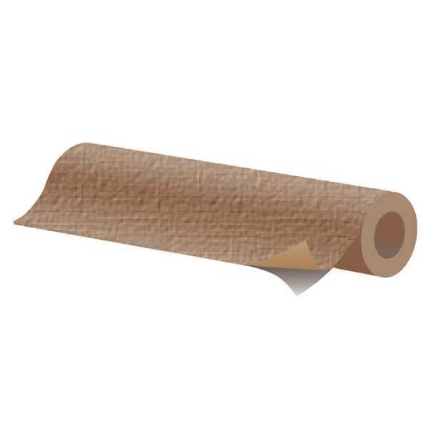 Zoro Select Fiberglass Fabric, 18 ft L, 40 in W, 0.005 in Thick, Plain Backing, 500  Degrees F Max Temp, Tan 402V-100POR-4006