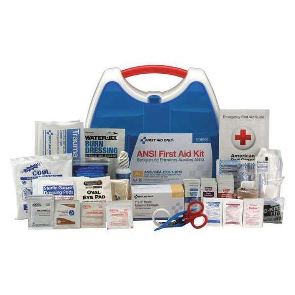 First Aid Only Bulk First Aid kit, Plastic, 50 Person 90698