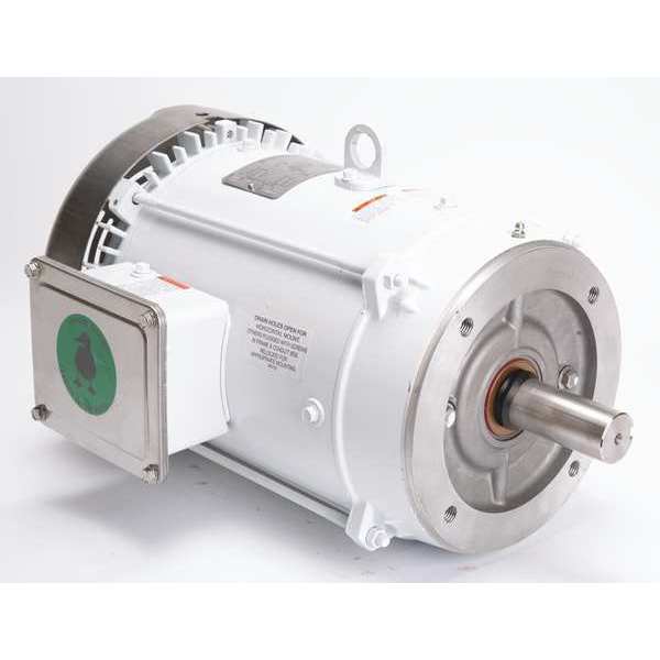 Leeson Washdown Motor, 7-1/2 HP, 3-Phase, 60/50 Hz 141266.00