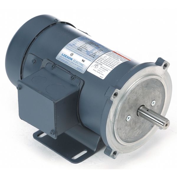 Leeson DC Permanent Magnet Motor, 1/3 HP, 90VDC 098004.00