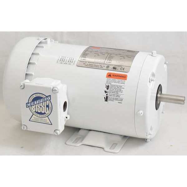 Dayton Washdown Motor, TEFC, 1 HP, 1725 rpm, 56 48ZJ91