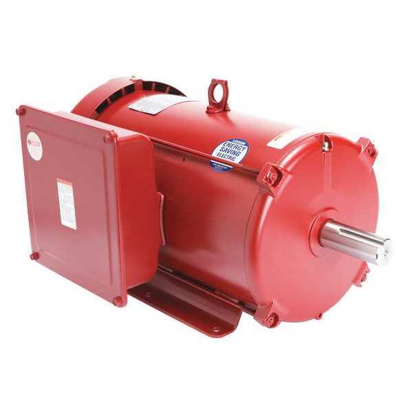 Leeson Farm Duty Motor, Capacitor-Start/Run, 7 1/2 HP, 230V AC, 1,740 Nameplate RPM, 215T Frame 140707.00