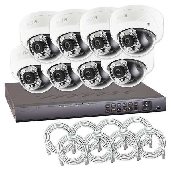 Lts NVR Camera Kit, 7.5W, 2688(H) x 1520(V) LTN0164K-8D