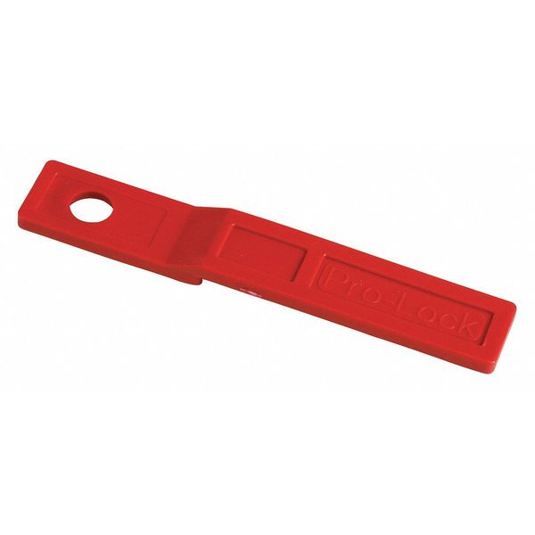 Brady Cable Lockout, Red, No Body 122256