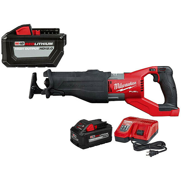 Milwaukee Tool Battery, Reciprocating Saw, Battery Kit 48-11-1812, 2722-20, 48-59-1880