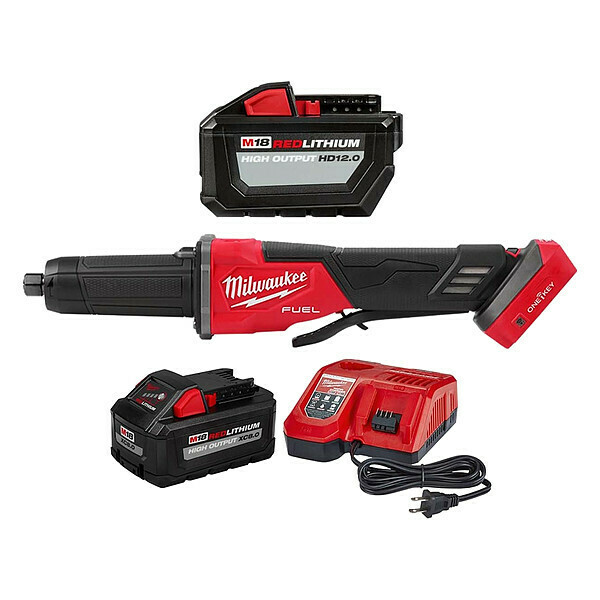 Milwaukee Tool Battery, Grinder and Battery Kit 48-11-1812, 2984-20, 48-59-1880