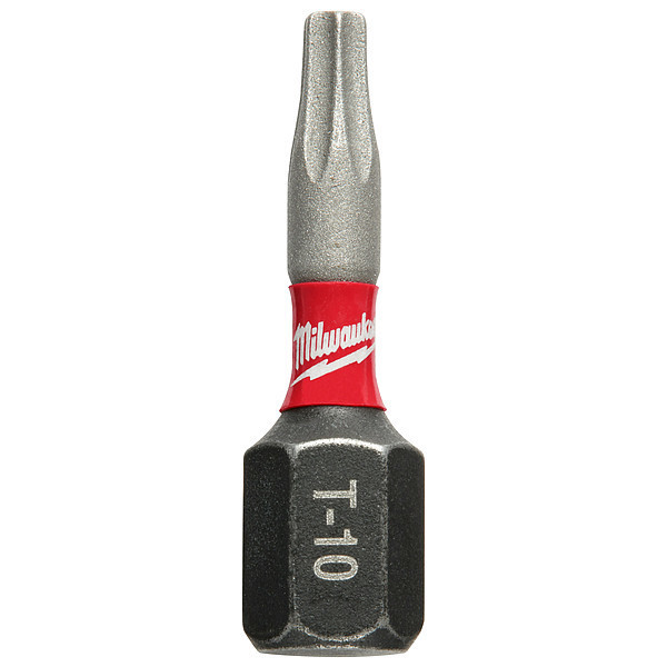 Milwaukee Tool SHOCKWAVE 2-Piece Impact Torx T10 Insert Bits (3 Pack) 48-32-4427